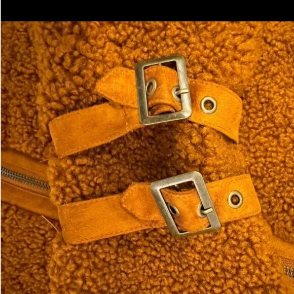 Anthropologie Marrakech Sherpa Jacket size xs - Picture 8 of 13